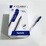 CLARO Frosty Ball Pen, Blue Color, 0.6mm,