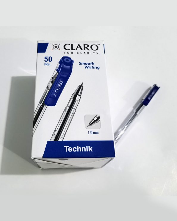 CLARO Frosty Ball Pen, Blue Color, 0.6mm 1