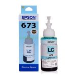 EPSON INK BOTTLE T 673 LITE CYAN
