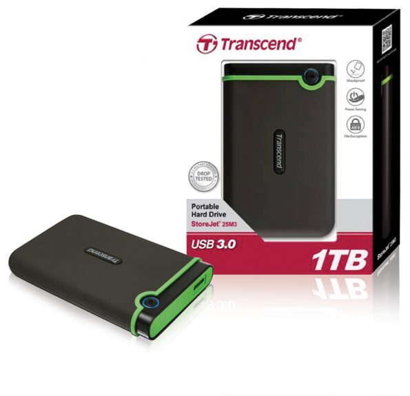 HDD 1TB USB EXT TRANSCEND