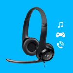 LOGITECH USB HEADSET H390 1