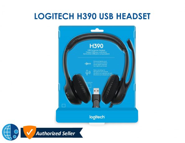 LOGITECH USB HEADSET H390 2