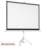 TRIPOD PROJECTOR SCREEN 250X250